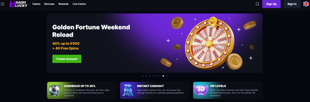 Discover the Excitement of HashLucky Casino Online Games