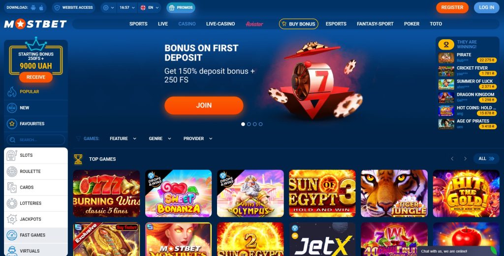 En İyi Oyun Deneyimi İçin Mostbet Casino