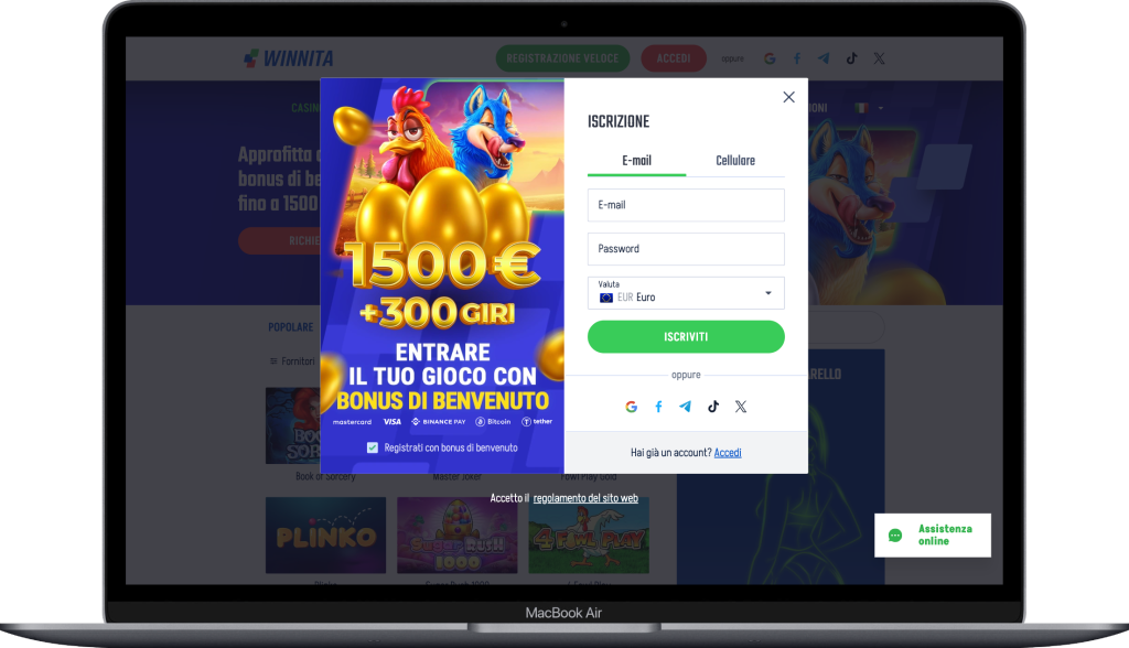 Scopri l'Esperienza Unica di Winita Casino Scopri l'Esperienza Unica di Winita Casino